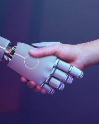 robot-handshake-human-background-futuristic-digital-age